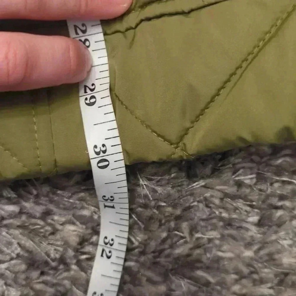 Isaac mizrahi women's green puffer jacket - Picture 10 of 11
